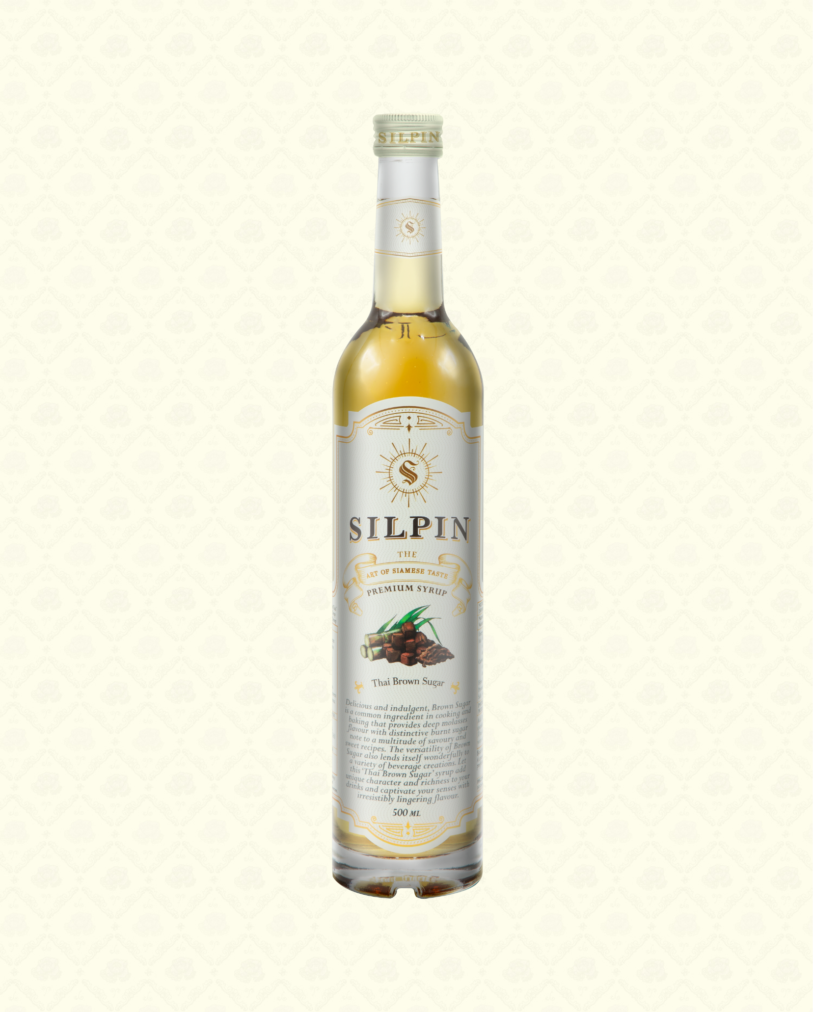 4 SILPIN Thai Brown Sugar Premium Syrup 500 ml. - Image 1